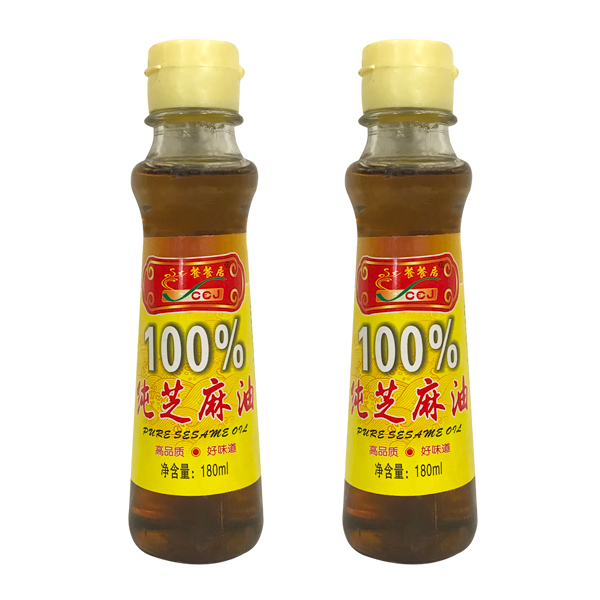 100%纯芝麻油-180ml