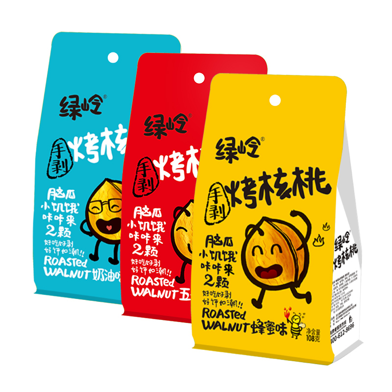 （蜂蜜）手剥烤核桃108克