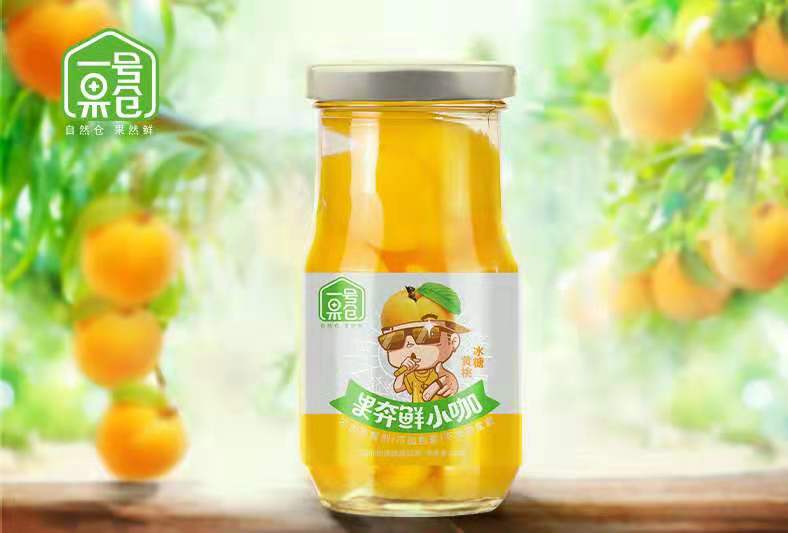 一号果仓258克水果罐头