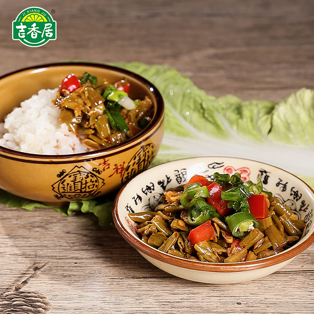 吉香居脆口豇豆426g  下饭泡菜咸菜酸菜小菜