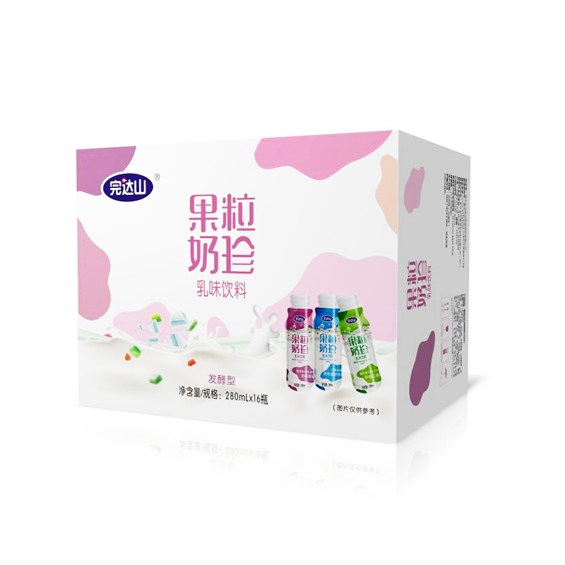 完达山果粒奶珍
