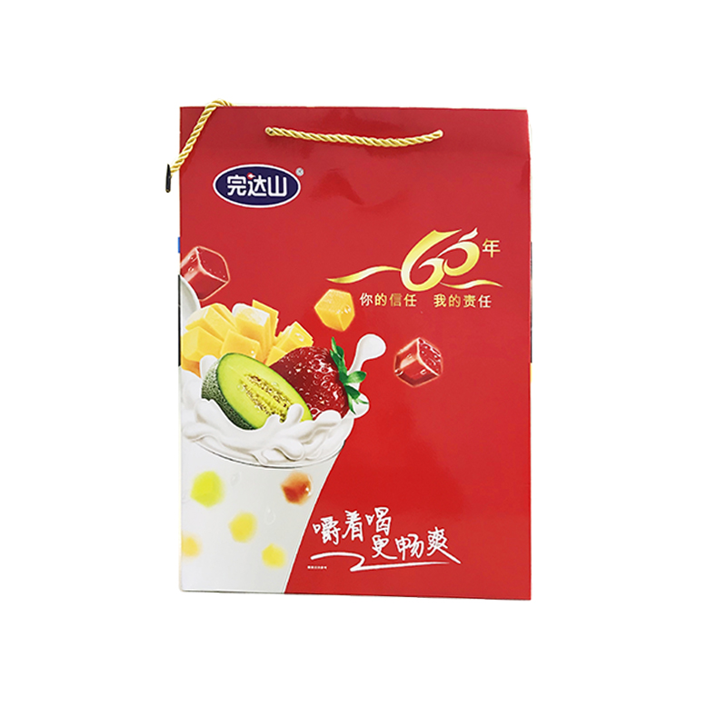 完达山果粒酸奶