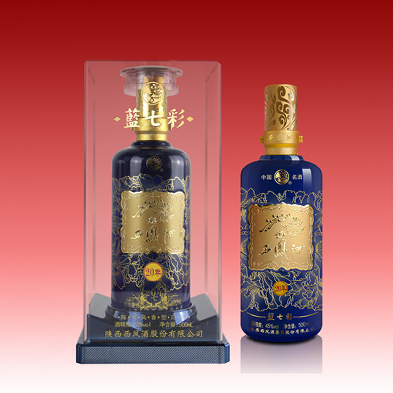七彩西凤酒（蓝七彩）（30年）