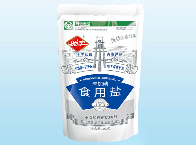 未加碘食用盐—350g自立袋