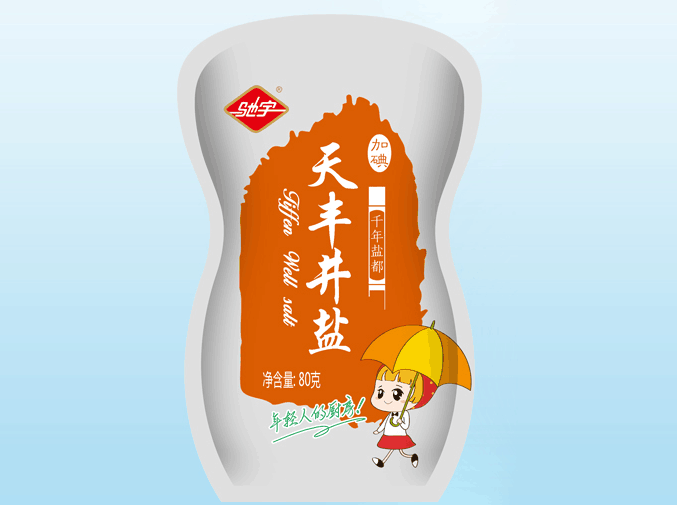 天丰井盐—80g自立袋