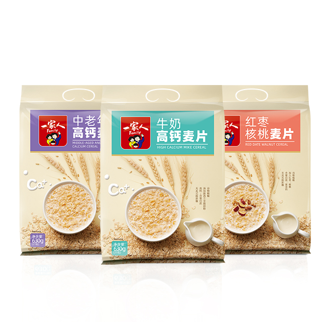 一家人 谷物冲调饮品  麦片