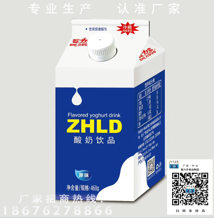 智力多原味酸奶饮品460g