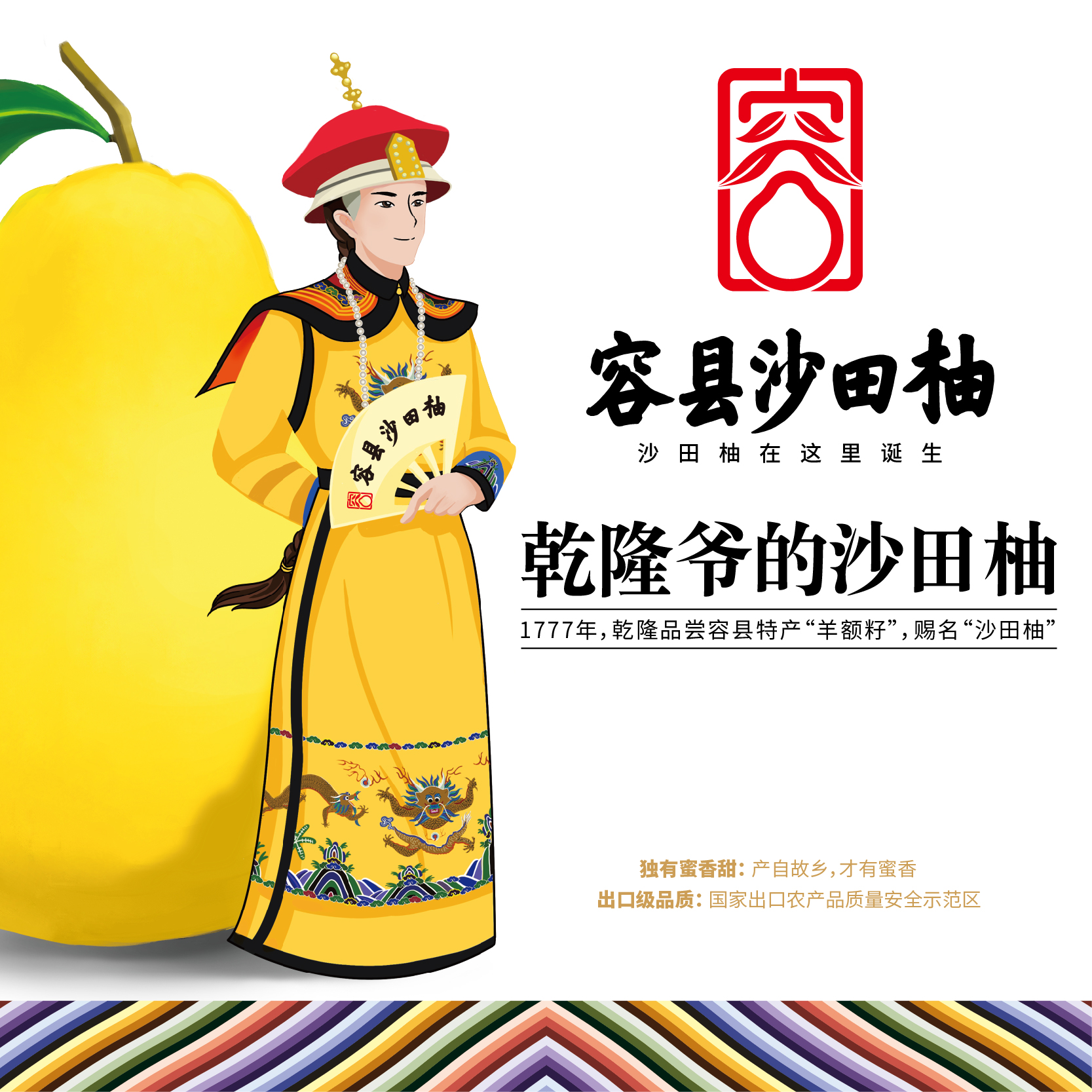 区域公用品牌 -- 容县沙田柚