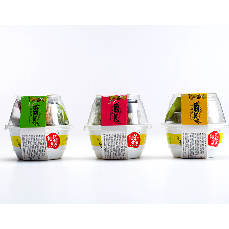 台湾古早风味红豆、绿豆、薏米香莲烧仙草298g/杯
