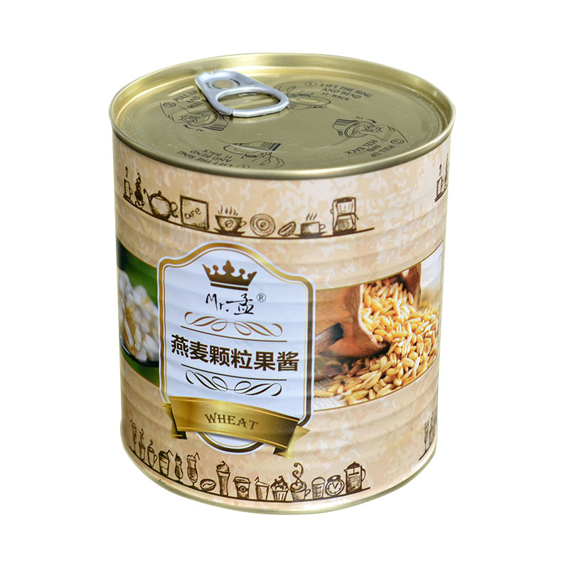 玫瑰、燕麦、紫米糯米酱