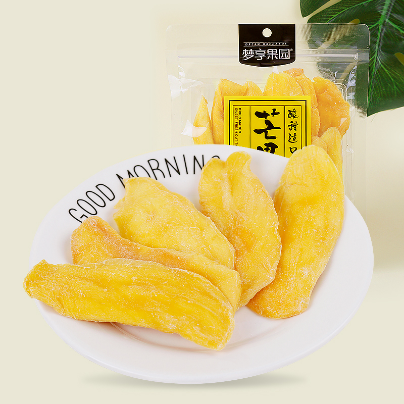 梦享果园休闲零食蜜饯果果干 芒果干 网红小吃 2