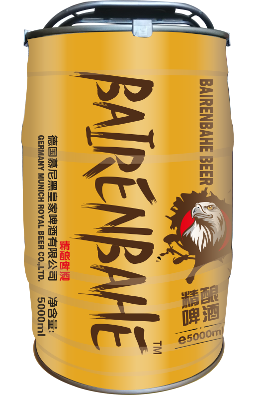 5L白啤酒