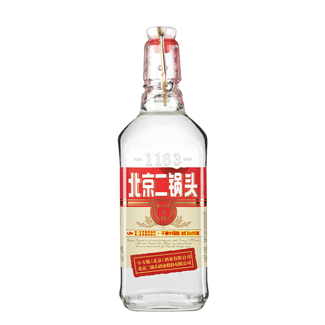 出口小方瓶 经典红标 42度 清香型
