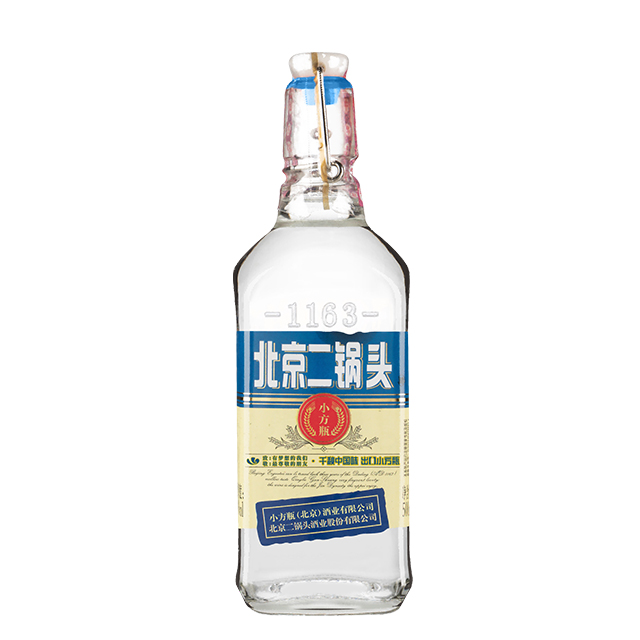 出口小方瓶 经典蓝标 42度 清香型