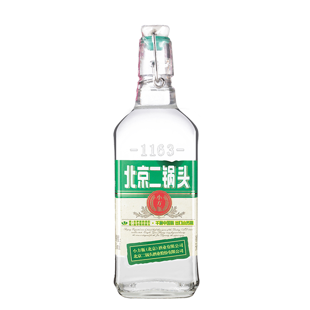 出口小方瓶 经典绿标 42度 清香型