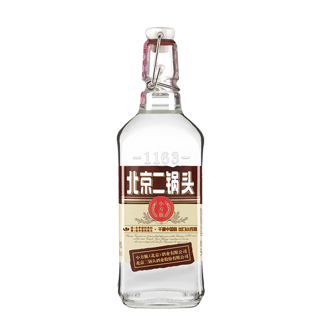 出口小方瓶 咖标 50度 清香型