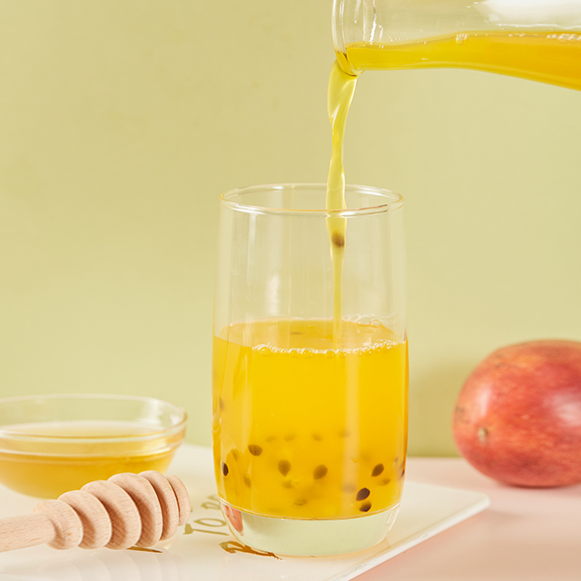 啊啵吃嘚  蜂蜜百香果果汁饮料280ml
