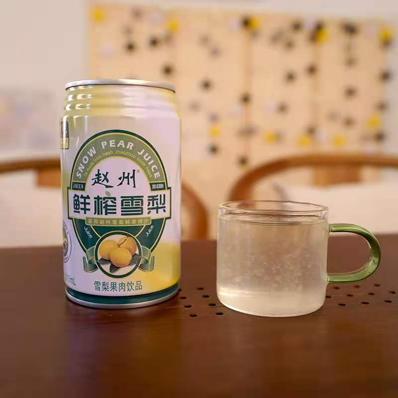 赵州金银花雪梨果肉饮品礼盒310mL易拉罐