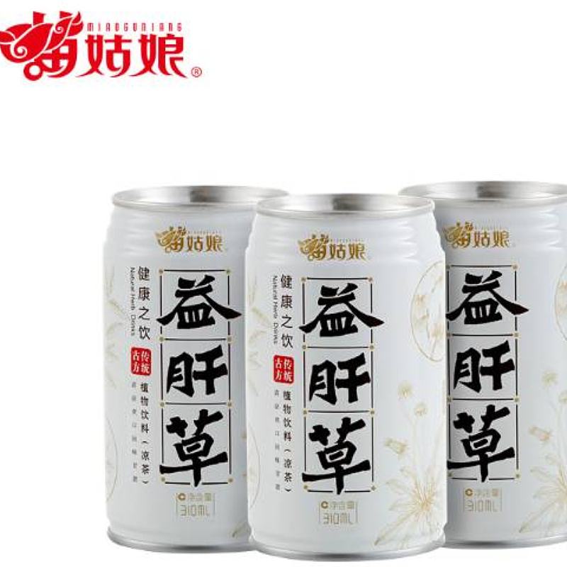苗姑娘益肝草植物饮料310ml*12罐