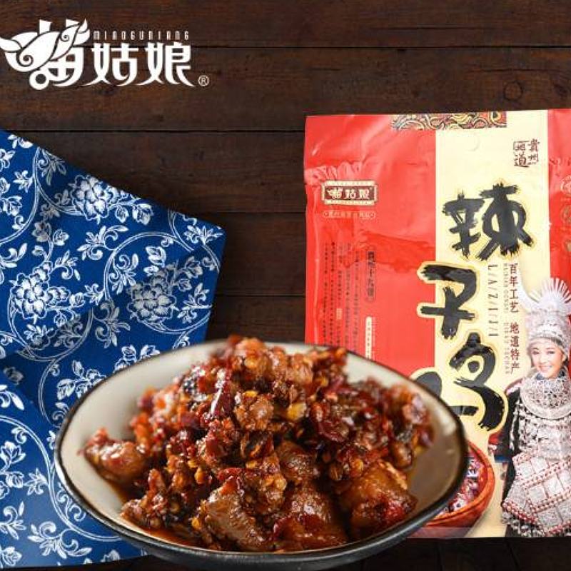 苗姑娘辣子鸡550g