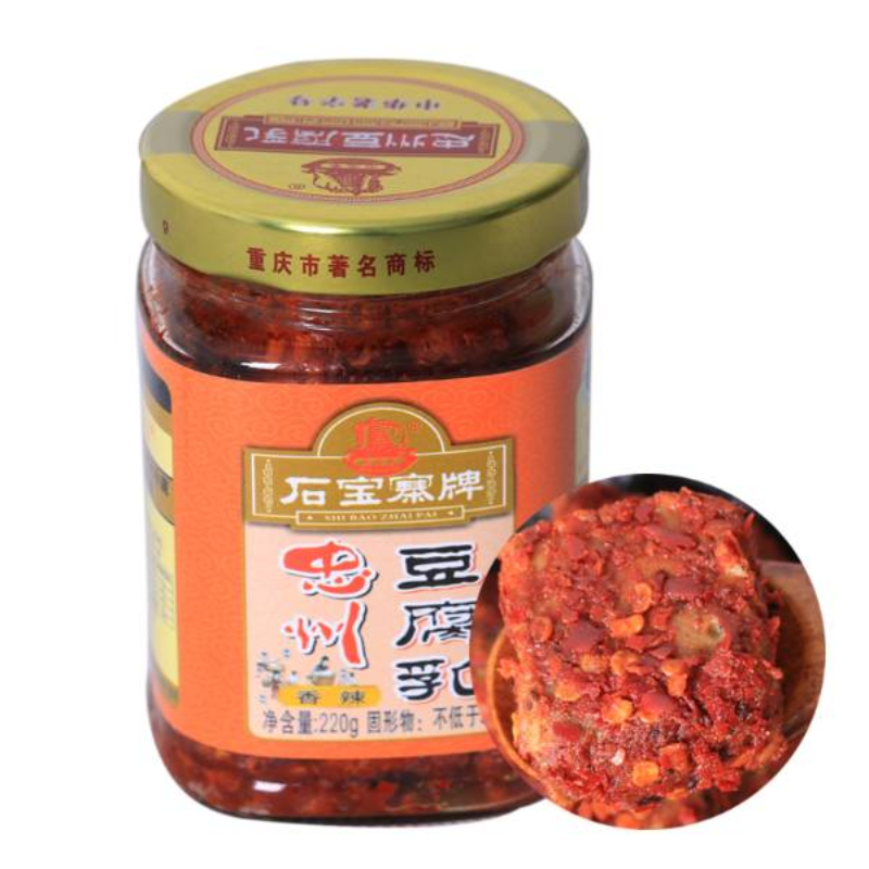 220g玻璃瓶装香辣