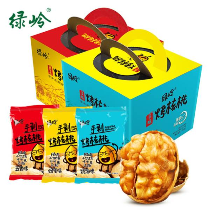 （蜂蜜）750克手提盒烤核桃