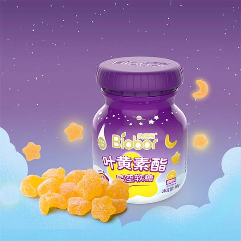 贝欧宝叶黄素酯星空软糖罐装96g