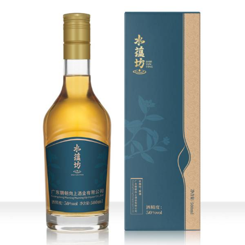 50度白酒苦荞酒 浓香型年份酒 水蕴坊500mL 单瓶装