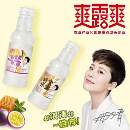 爽露爽湖北孝感米酒饮品百香果米露蜂蜜米露
