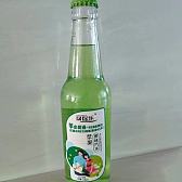 汽水。苹果果味