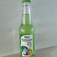 汽水。苹果果味