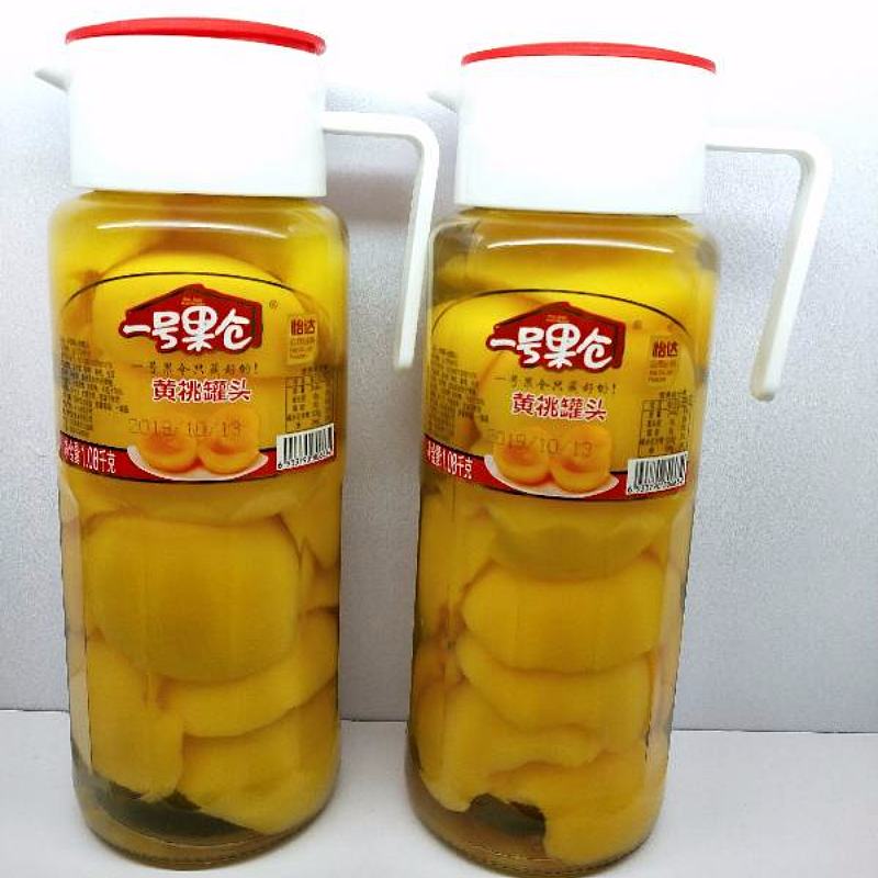 一号果仓1080克黄桃罐头