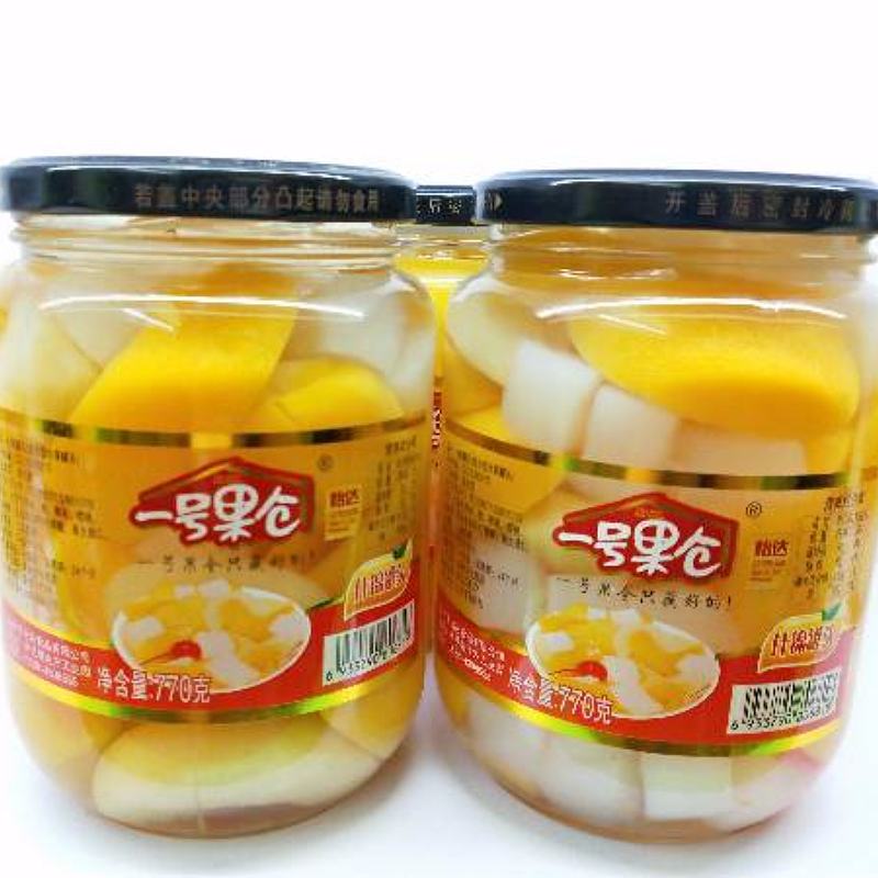 一号果仓770克什锦罐头