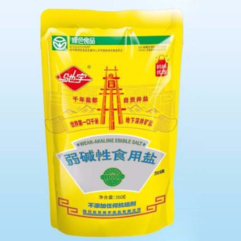 弱碱性食用盐—350g自立袋