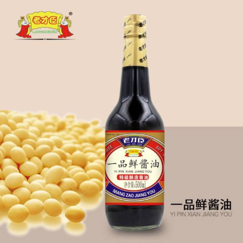 老才臣500ml一品鲜酱油