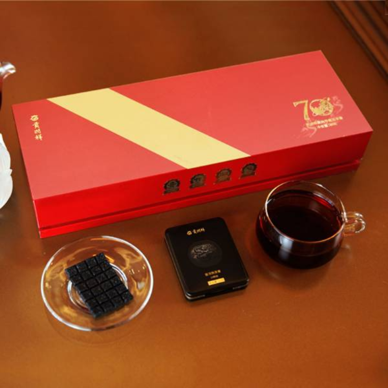 贡润祥复兴号70周年熟茶膏60g