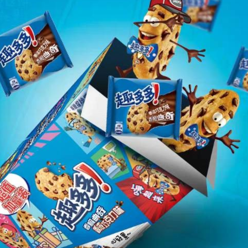 休闲食品纸盒类包装展示案例