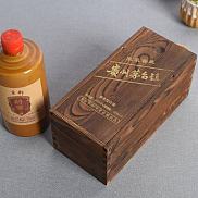 酒盒：单只白酒木盒松木盒仿古木盒高档木盒