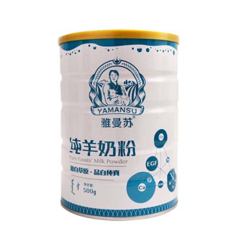 雅曼苏桶装纯羊奶粉 500g*1