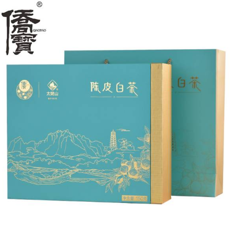 侨宝 陈皮白茶·叁 3年白茶 5年陈皮 新会陈皮太姥山福鼎白茶