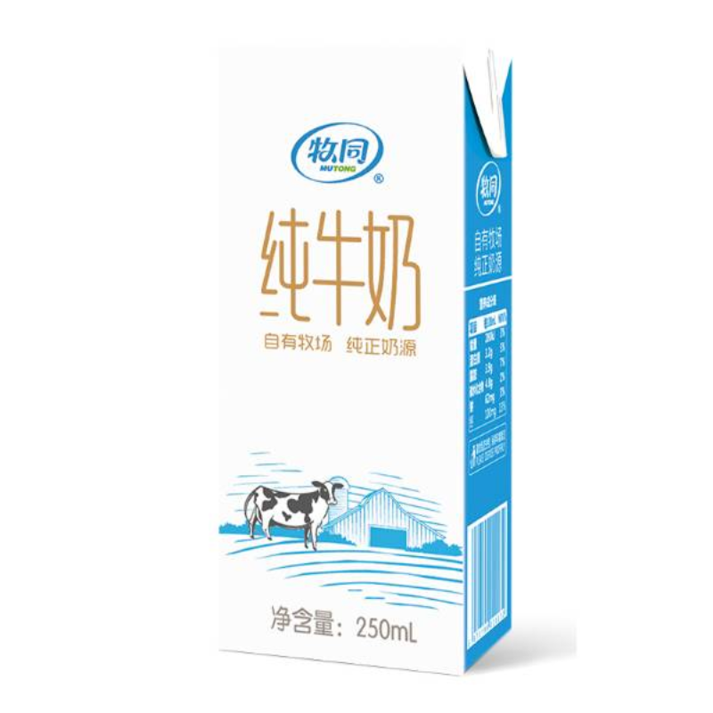 牧同高端纯牛奶