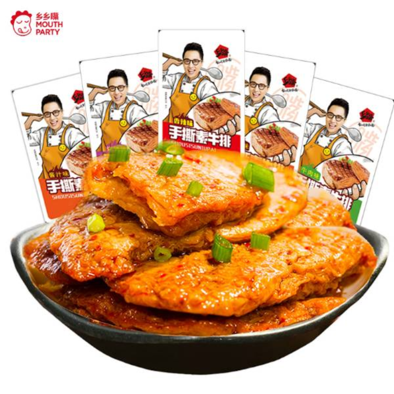 （乡乡嘴）盒装系列-25g手撕素肉