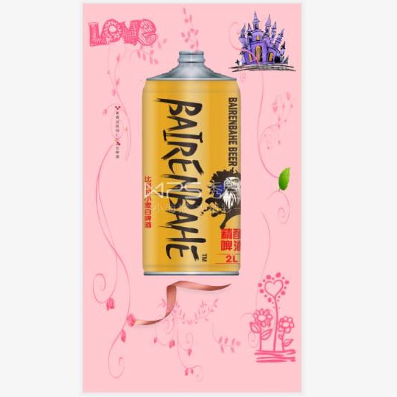 2L拜仁巴赫白啤酒