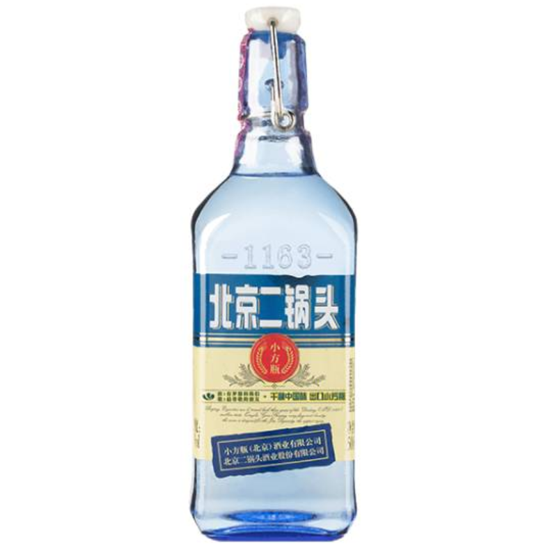 出口小方瓶 蓝方 42度 清香型