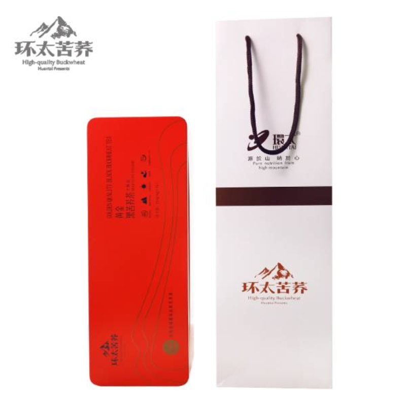 216g黄金黑苦荞茶全株态