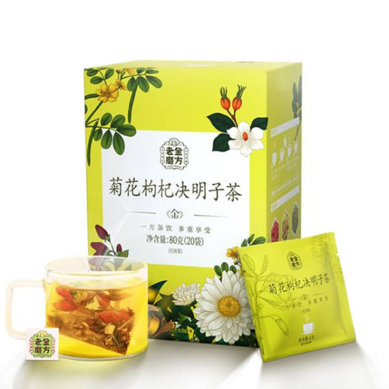 老金磨方菊花决明子茶