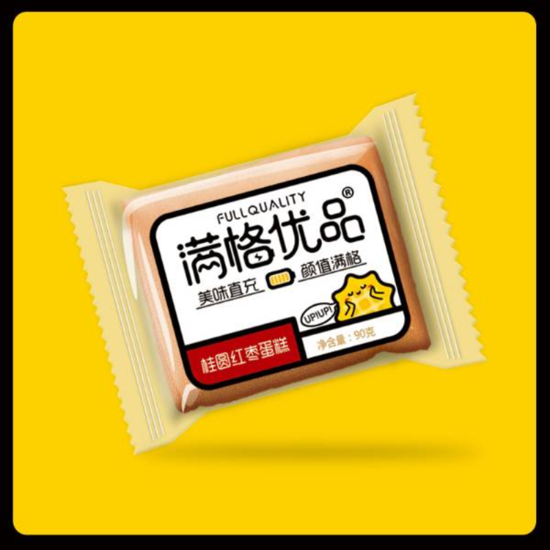 满格优品桂圆红枣蛋糕90g 烘焙