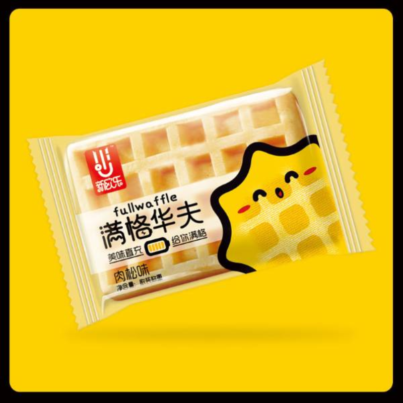 满格华夫方形 肉松味 散称 烘焙 华夫饼