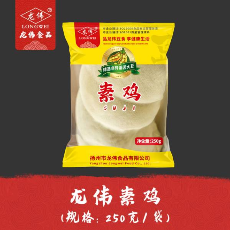 龙伟素鸡250克