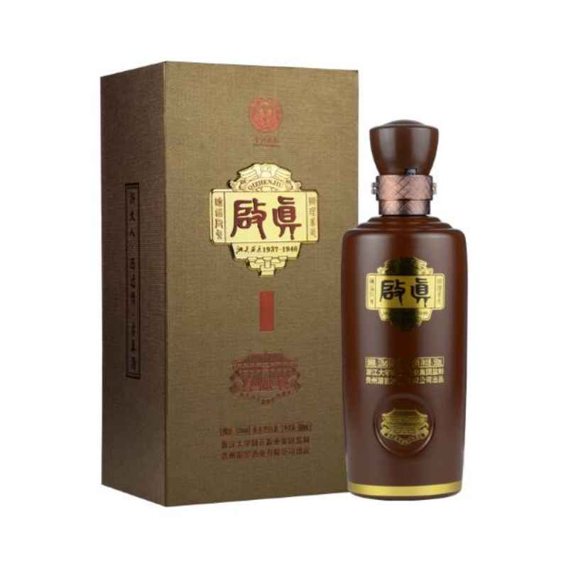 湄窖酒【启真】酱香型白酒53°